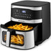 EAN 8426156019017 - Grunkel MAXYSTEELFRYER freidora Sencillo 9 L Independiente 2200 W Freidora de aire caliente Negro, Acero  imagen 1