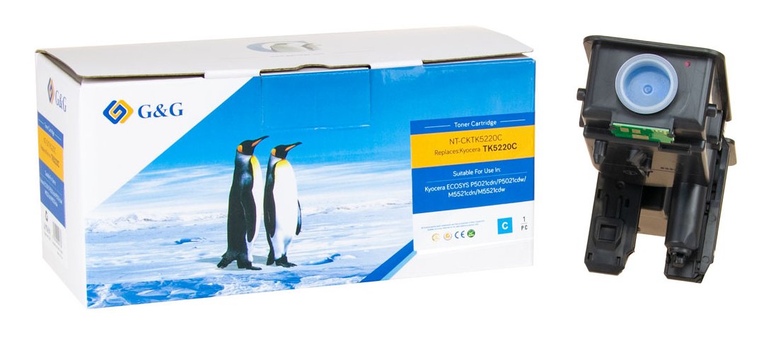 EAN 6941881274385 - G&G 16898 cartucho de tóner 1 pieza(s) Compatible Cian imagen 3