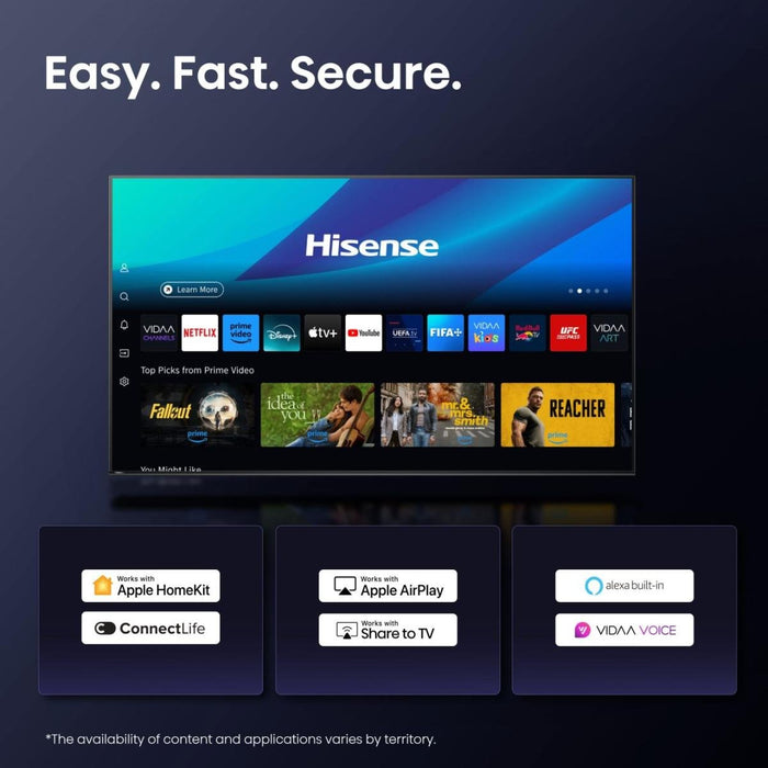 EAN 6942351419084 - Hisense 85E7Q 2,16 m (85") 4K Ultra HD Smart TV Wifi Negro 400 cd / m² imagen 9