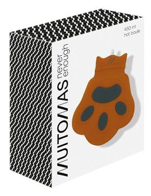 EAN 8021735225324 - Muitomas HOTBOULEPAW bolsa de agua caliente 0,45 L Negro, Granate imagen 3