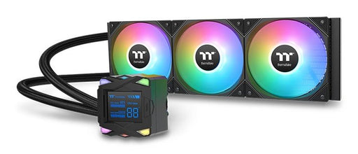 EAN 4711658540287 - Thermaltake LA360-S ARGB Placa base Kit de refrigeración líquida 12 cm Negro 1 pieza(s) imagen 1