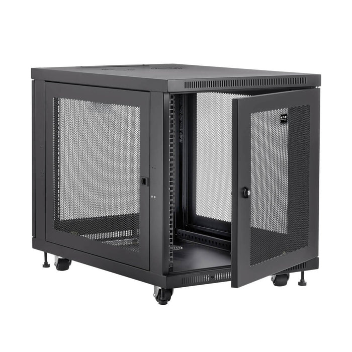EAN 37332157911 - Tripp Lite SR12UB armario rack Rack o bastidor independiente Negro imagen 2