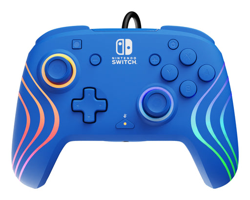 EAN 708056071974 - PDP Afterglow Wave Azul USB Gamepad Analógico/Digital Nintendo Switch, Nintendo Switch OLED imagen 1