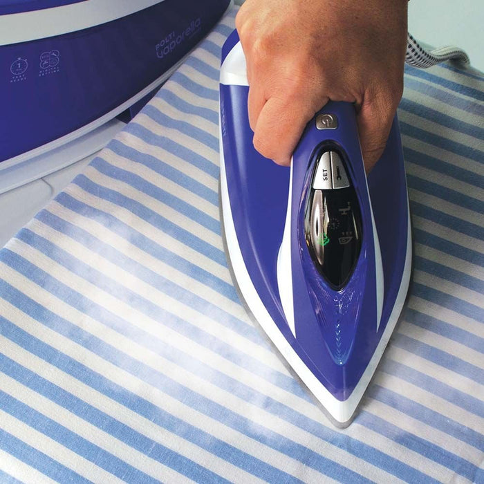 EAN 8007411012730 - Polti Vaporella Express VE30.30 2200 W 1,6 L Suela de cerámica Violeta, Blanco imagen 6
