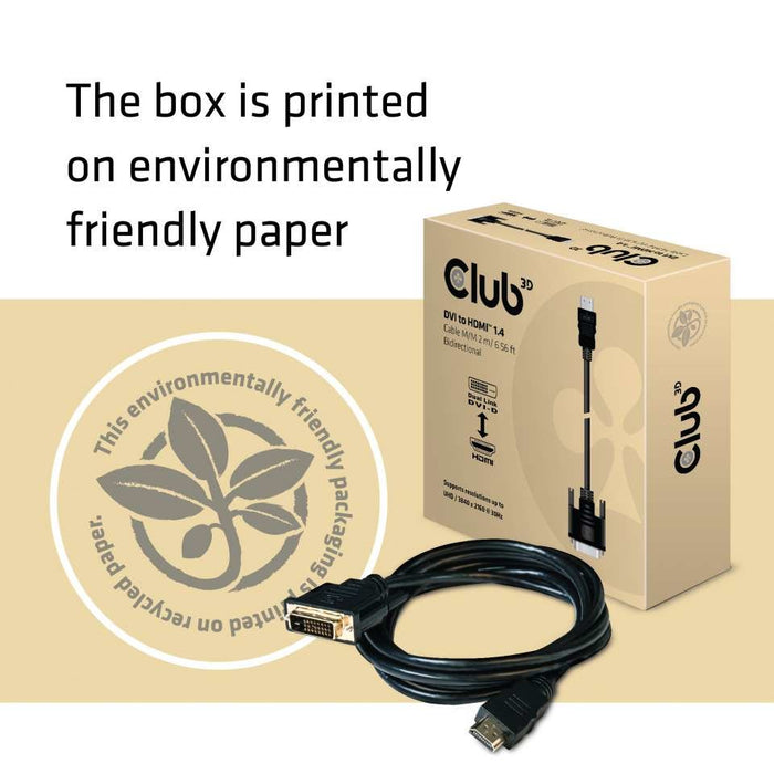 EAN 8719214471033 - CLUB3D CAC-1210 cambiador de género para cable DVI Dual Link Negro imagen 5