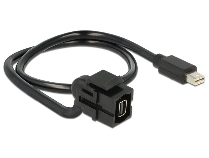 EAN 4043619863747 - DeLOCK 86374 cable DisplayPort 0,5 m Mini DisplayPort Negro imagen 1