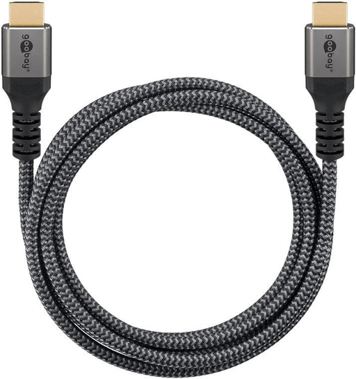 EAN 4040849649981 - Goobay 64998 cable HDMI 15 m HDMI tipo A (Estándar) Negro, Plata imagen 2