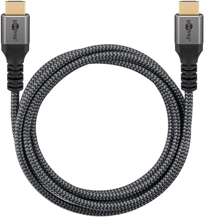 EAN 4040849649974 - Goobay 64997 cable HDMI 10 m HDMI tipo A (Estándar) Negro, Plata imagen 2