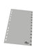 EAN 4005546611266 - Durable 6514 Separador mensual con pestaña Polipropileno (PP) Gris imagen 2