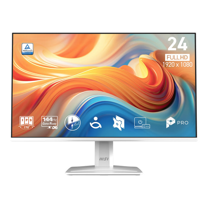 EAN 4711377346290 - MSI Pro MP243W E14 pantalla para PC 60,5 cm (23.8") 1920 x 1080 Pixeles Full HD LCD Blanco imagen 4