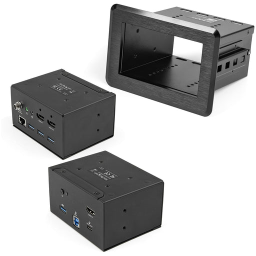 EAN 65030891219 - StarTech.com KITBZDOCK puente de conferencia AV 3840 x 2160 Pixeles Ethernet Negro imagen 1