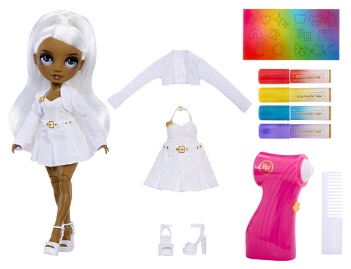 EAN 35051543367 - Rainbow High Air Brush & Create Fashion Dolls - Grey Eyes imagen 1