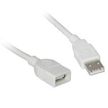 EAN 757120190189 - C2G USB A Male to A Female Extension Cable 2m cable USB Blanco imagen 1