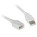 EAN 757120190189 - C2G USB A Male to A Female Extension Cable 2m cable USB Blanco imagen 1