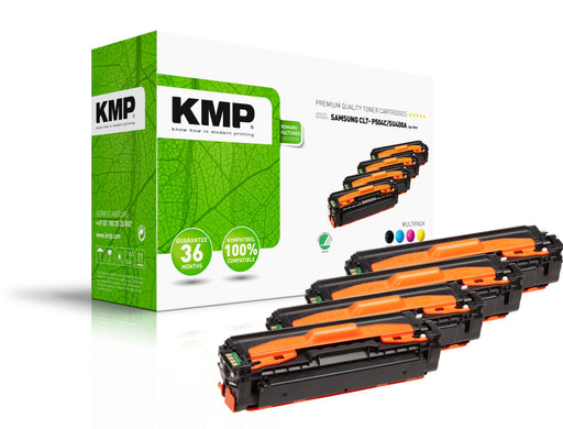 EAN 4011324374735 - KMP SA-T57V cartucho de tóner 4 pieza(s) Compatible Negro, Cian, Magenta, Amarillo imagen 1