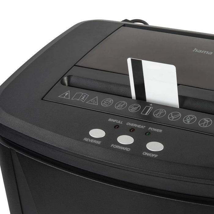 EAN 4007249505910 - Hama Safe Auto M1200 triturador de papel Microcorte 60 dB 22,5 cm Negro imagen 3