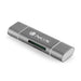 EAN 8435430608403 - NGS ALLYREADER lector de tarjeta USB/Micro-USB Gris, Blanco imagen 3