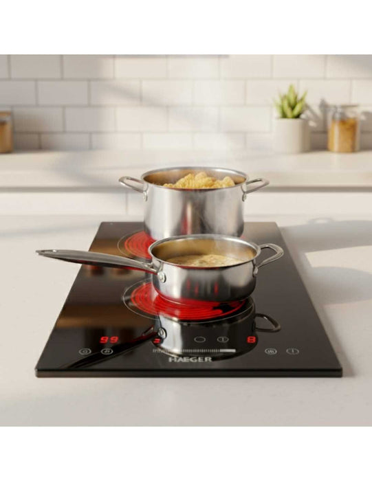 EAN 5608475041907 - Haeger Vitro Heat 3000 Negro Integrado 29 cm Cerámico 2 zona(s) imagen 2