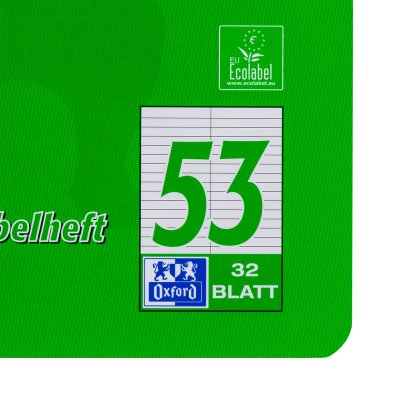 EAN 4006144922419 - Oxford 100050383 cuaderno y block A5 32 hojas Verde, Rojo imagen 6