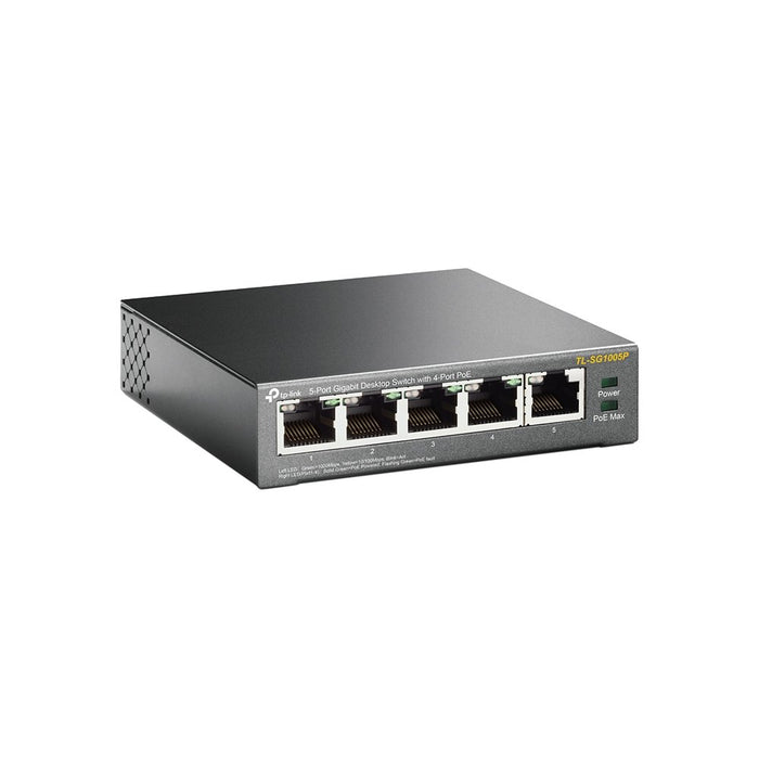 EAN 6935364083212 - TP-Link TL-SG1005P No administrado Gigabit Ethernet (10/100/1000) Energía sobre Ethernet (PoE) Negro imagen 2