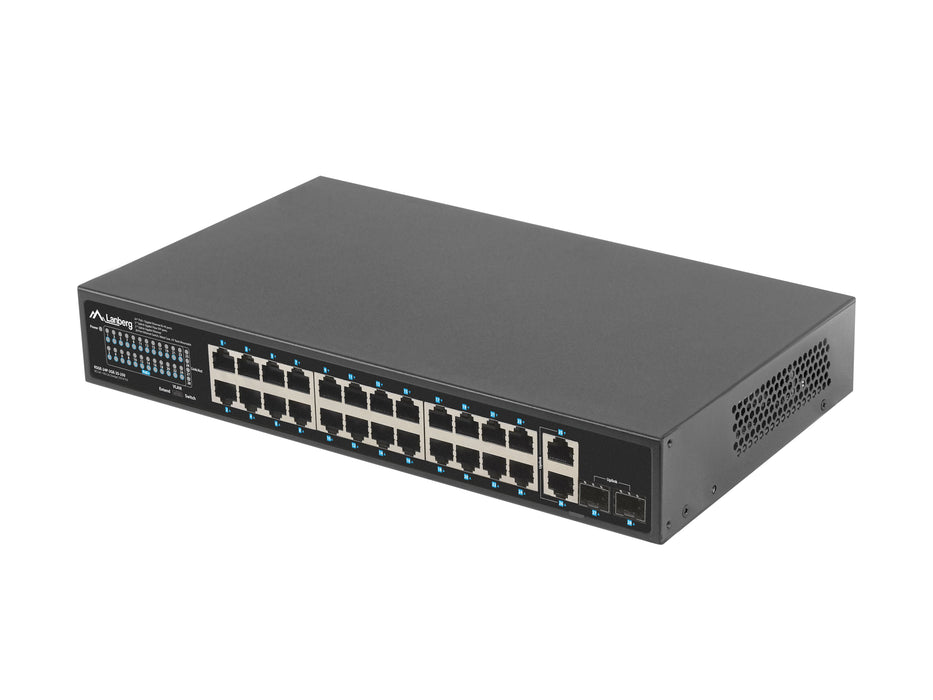 EAN 5901969438680 - Lanberg RSGE-24P-2GE-2S-250 switch No administrado imagen 4