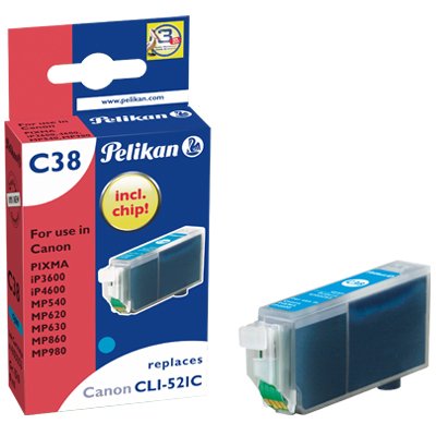 EAN 4018474103253 - Pelikan Ink Cartridge cartucho de tinta 1 pieza(s) Cian imagen 1