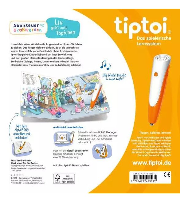 EAN 9783473493012 - tiptoi 49301 libro Infantil Alemán 16 páginas Tapa dura imagen 2