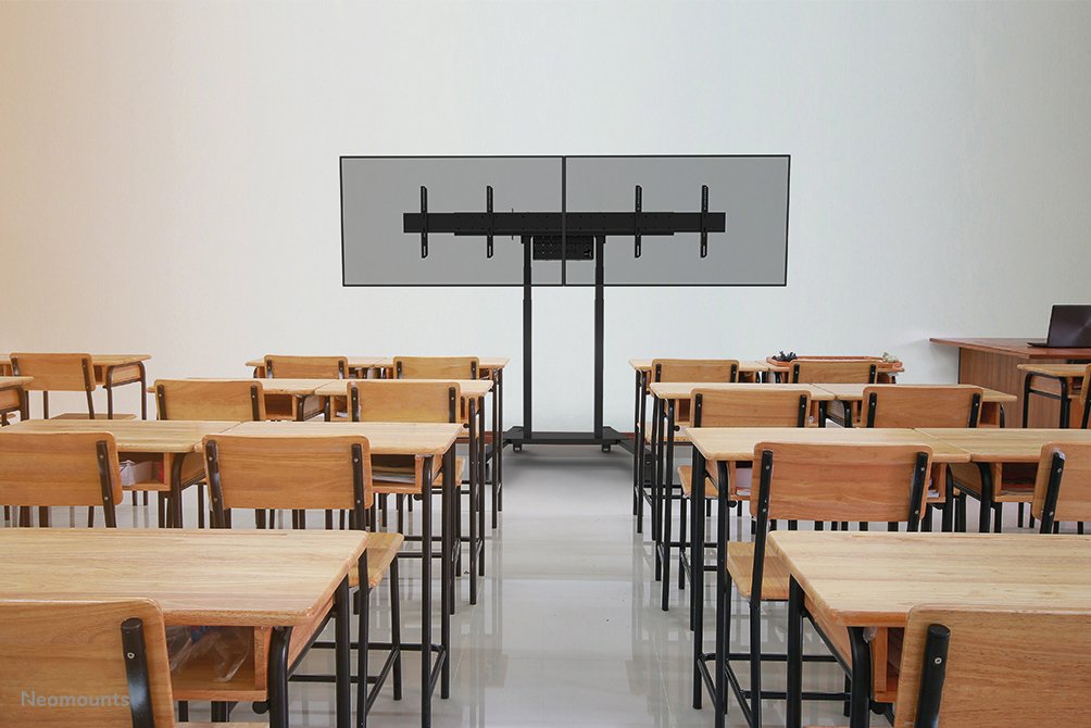 EAN 8717371449711 - Neomounts FL55-875BL1 mueble y soporte para dispositivo multimedia Negro Soporte de suelo fijo imagen 19