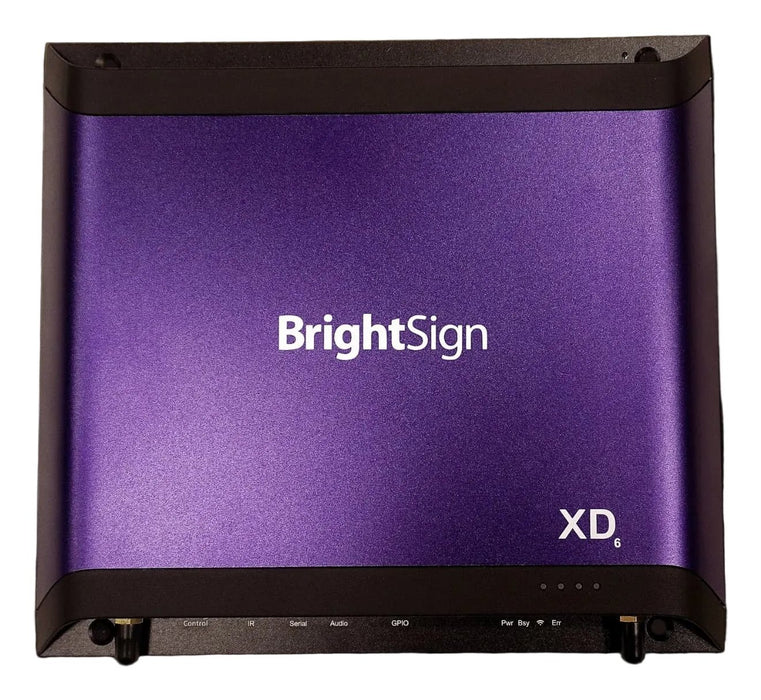 EAN 0854529008296 - BrightSign XD1036 reproductor multimedia y grabador de sonido Negro 4K Ultra HD Wifi imagen 4