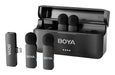 EAN 6974700654679 - BOYA BY-V4U Negro Micrófono con pinza de enganche imagen 1