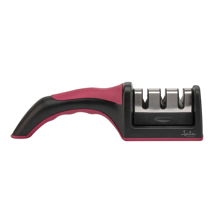 EAN 8436584383789 - JATA HACC4541 afilador de cuchillo Afilador de cuchillos de discos Negro, Rojo imagen 4
