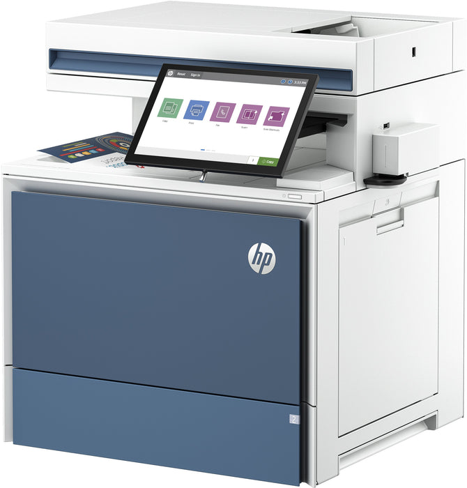 EAN 0196337404779 - HP Color LaserJet Enterprise Flow MFP 5800zf Printer Laser A4 1200 x 1200 DPI 43 ppm imagen 3