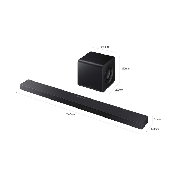 EAN 8806097107804 - Samsung HW-QS700F/ZF altavoz soundbar Negro 3.1.2 canales 345 W imagen 3