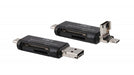 EAN 3303170084861 - T'nB TCREAD3IN1 lector de tarjeta USB 3.2 Gen 1 (3.1 Gen 1) Type-C Negro imagen 4