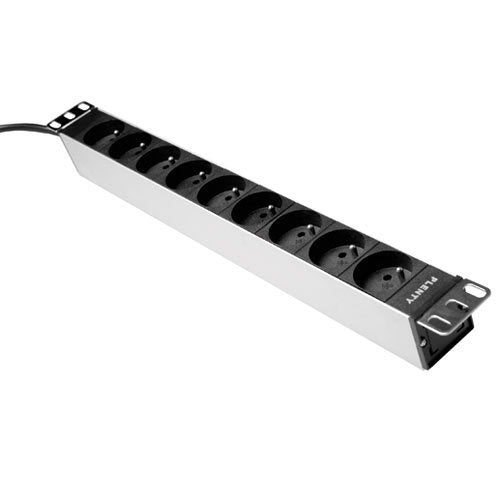 EAN 8716065296235 - Plenty PLA 416-9PA unidad de distribución de energía (PDU) 9 salidas AC Negro, Plata imagen 1