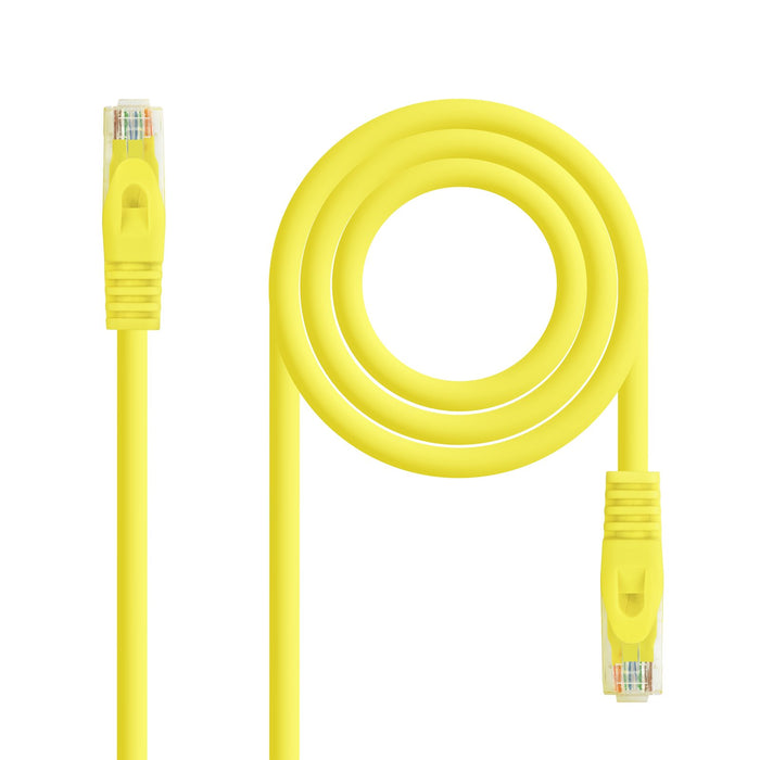 EAN 8433281011182 - Nanocable 10.20.1800-L25-Y cable de red 0,25 m Cat6a U/UTP (UTP) imagen 1