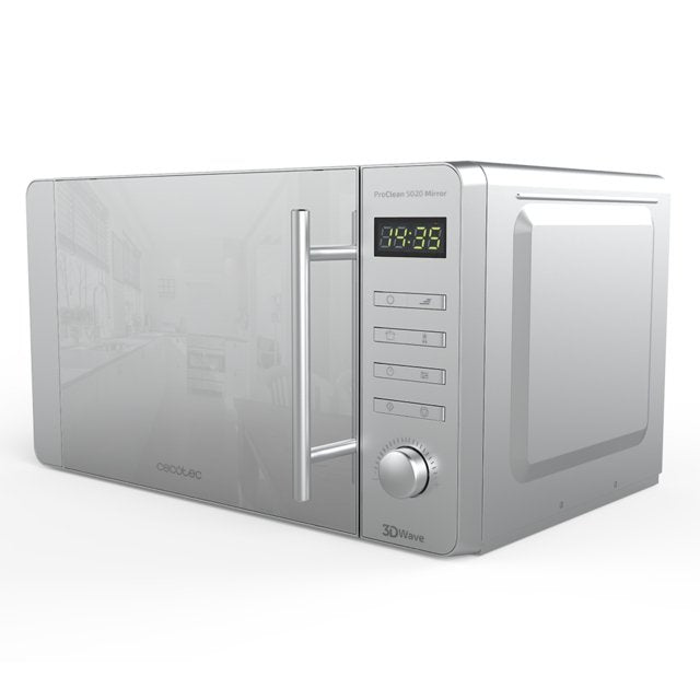 EAN 8435484015325 - Cecotec 01532 microondas Plata Solo microondas Encimera 20 L 700 W imagen 1