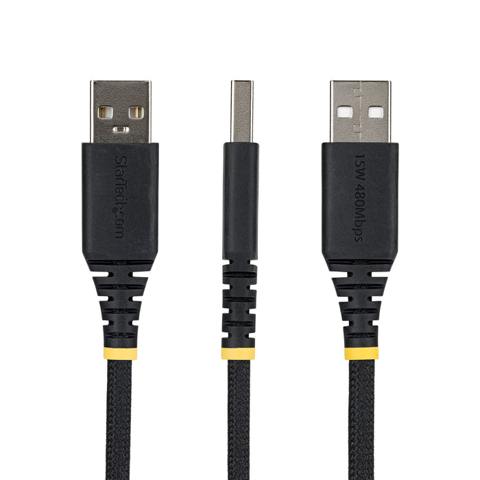 EAN 65030927734 - StarTech.com USB2AC30CMBR cable USB USB 2.0 0,3 m USB A USB C 0,48 Gbit/s Negro imagen 3