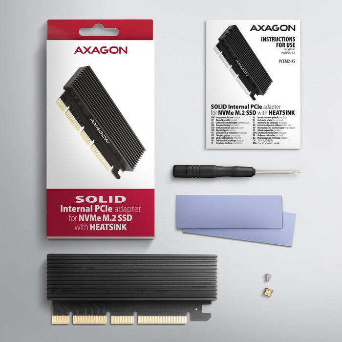 EAN 8595247907547 - Axagon PCEM2-XS tarjeta y adaptador de interfaz Interno M.2 imagen 6