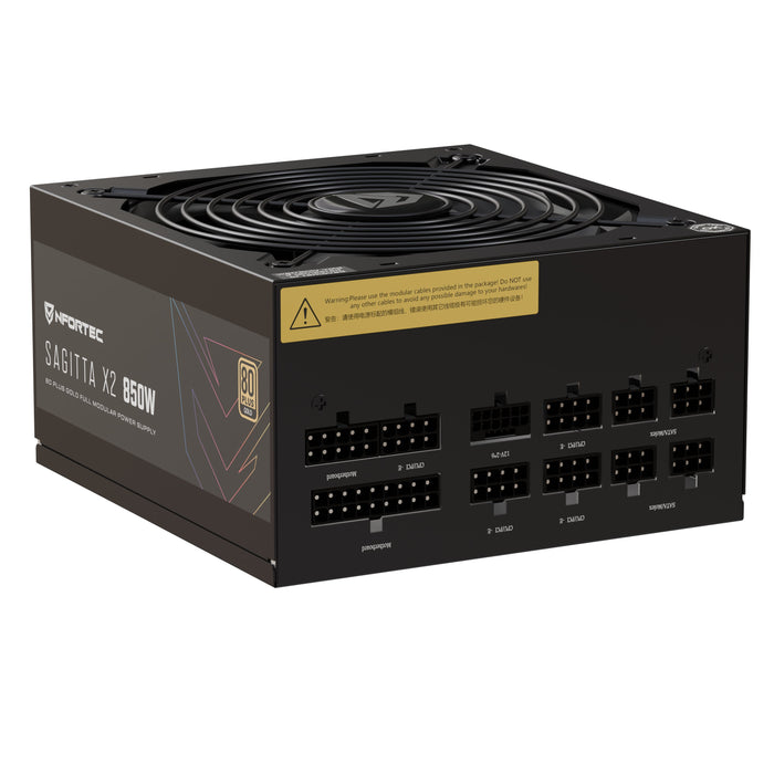 EAN 8435443722240 - Nfortec NF-PSU-SAGITTAX2-FM-850W unidad de fuente de alimentación 20+4 pin ATX ATX imagen 3