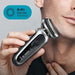 EAN 4210201433637 - Braun Series 7 71-S7200cc Máquina de afeitar de láminas Recortadora Negro, Plata imagen 4