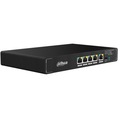 EAN 6923172508225 - Dahua Technology SMG1005 switch No administrado 2.5G Ethernet (100/1000/2500) Negro imagen 3