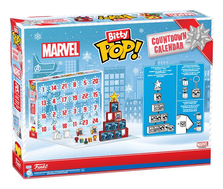 EAN 889698870030 - FUNKO POP! Marvel Holiday Advent Calendar imagen 6