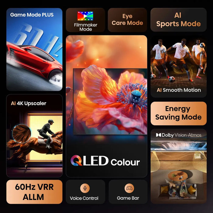 EAN 6942351418728 - Hisense 55E7Q 139,7 cm (55") 4K Ultra HD Smart TV Wifi Negro imagen 3