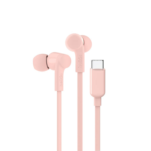 EAN 0745883894468 - Belkin SoundForm Auriculares Alámbrico Dentro de oído Música/uso diario USB Tipo C Rosa imagen 1