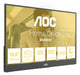 EAN 4038986133449 - AOC 16T20E2 monitor o TV portátil Monitor portátil Negro 39,6 cm (15.6") LED 1920 x 1080 Pixeles imagen 2