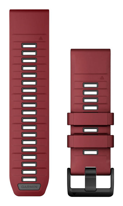 EAN 0753759339067 - Garmin QuickFit Grupo de rock Grafito, Rojo Silicona imagen 1