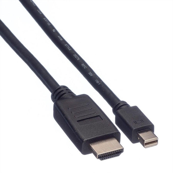 EAN 7611990135677 - VALUE 11.99.5792 adaptador de cable de vídeo 3 m Mini DisplayPort Negro imagen 2