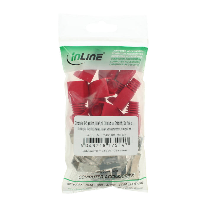 EAN 4043718175147 - InLine 74510R conector Rojo imagen 2