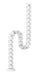 EAN 8721246340096 - Neomounts ADS06-130WH organizador de cables Escritorio Guía para cables Blanco 1 pieza(s) imagen 4